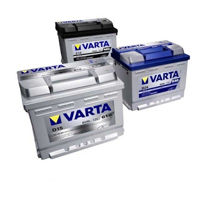 Varta bilbatteri i Växjö